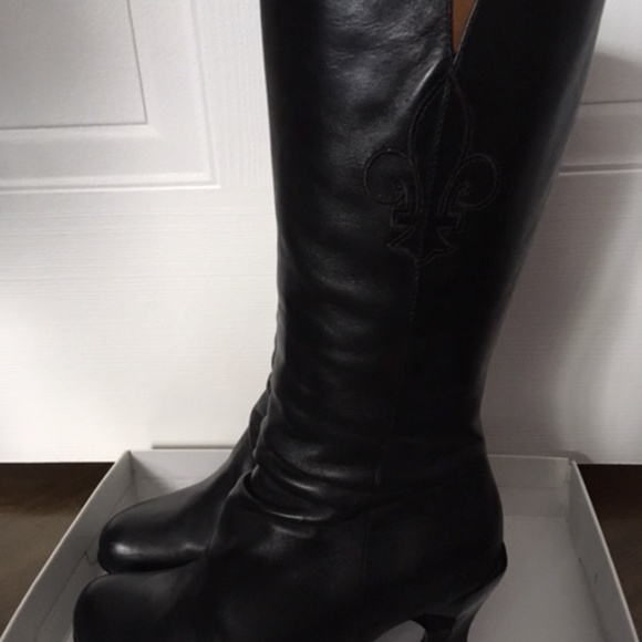 Boots Fluevog Baroque couronnes - Picture 2 of 6